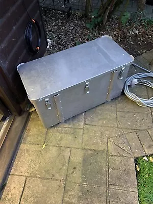 Tool Box Lockable Aluminium Military  Case/toolbox/lock Box/ Van Box • £150