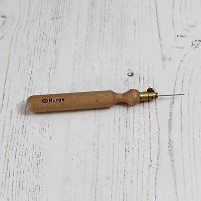 Nurge Tambour Hook Needle Tool For French Bead Embroidery Chain Stitch Beading • £13.05