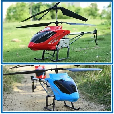 RC Helicopter 3.5CH 80cm Large Remote Control Anti-Fall Aircraft UAV Toy Drone • $54.90