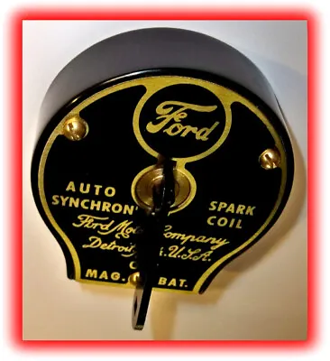 Ford Model 't' Coil Box Switch With Key • $195