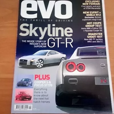 Evo Magazineissue 41March 2002 MINI Cooper S Focus ST170 • £5.95