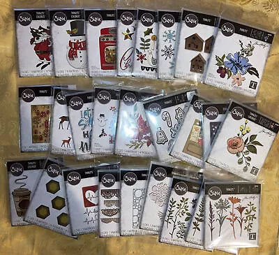 Sizzix Thinlits Metal Die Pack Designed By TIM HOLTZ  35+ TO CHOOSE FROM  • $11