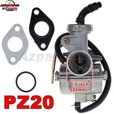 PZ20 Carburetor Carb For 50 70 90 110 125cc Chinese ATV Quad Go Cart SUNL TAOTAO • $12.99