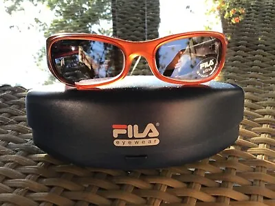 FILA Sunglasses Attiva Melanin Blue Lens MOD.SF.8564 T98S Made In Italy Sz.Small • $45