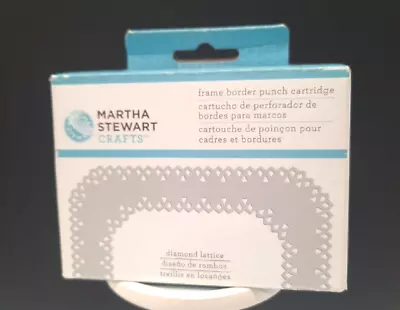 Martha Stewart Crafts Frame Border Punch Cartridge Diamond Lattice NIB • $6.50