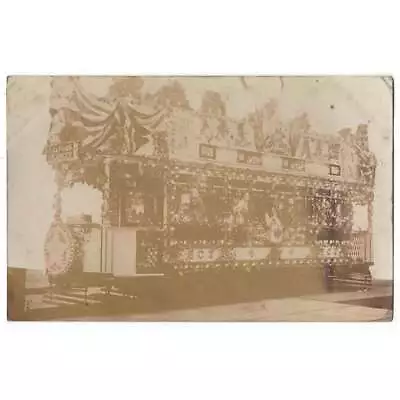 SALFORD Corporation Tram Decorated For Coronation RP Postcard Unposted • £7.99