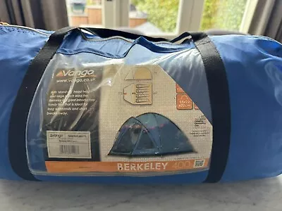 Vango Berkeley 400 4 Man Tent. Used Once. Excellent Condition. • £50