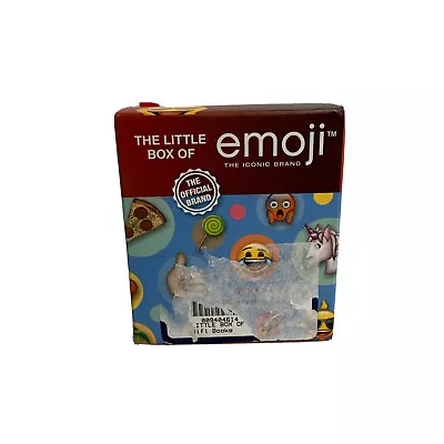 The Little Box Of Emoji NEW 10 Button Pins 1 Pach 3 Magnets Book  • $9.95