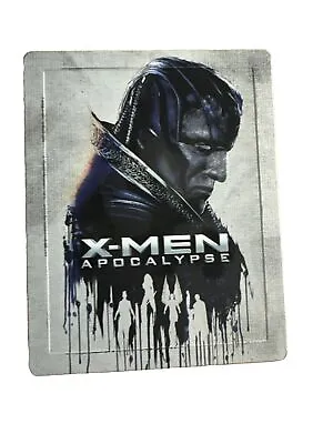 X-Men: Apocalypse 2016 Bluray+ DVD Combo SteelBook Best Buy Exclusive Fassbender • $8