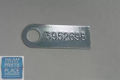 1970 Chevrolet Chevelle M-20 Muncie Transmission Tag 3952698 • $27.99