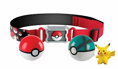 £17.99 • Buy Pokemon Pikachu Clip N Carry Poke Ball Belt With Action Figure