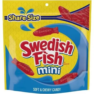 SWEDISH FISH Mini Soft & Chewy Candy Share Size 12 Oz • $7.78