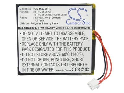 $16.78 • Buy Battery For URC  MX-3000, MX-3000i   Crestron C2N-DAP8, CNAMPX-16X60, CNX-PAD8A,
