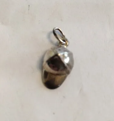 Vintage Sterling Silver 3d Baseball Cap Hat Charm Pendant • $6.20