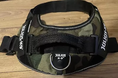 Camouflage Julius K9 Dog Harness. IDC Power. Great Condition Medium (0) • £17.99