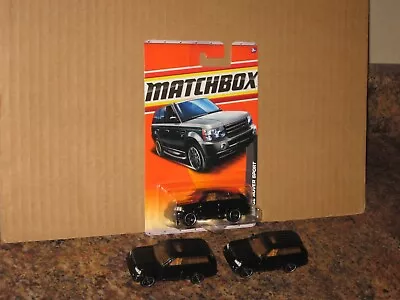 Matchbox Lot Of 3 2005 Range Rover Sport Black '05 V.I.P. Series • $19.99
