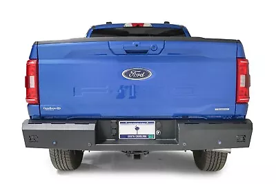 New Fab Fours Red Steel Rear Bumper Ford F150 2021 2022 2023 2024 FF21-RT5150-1 • $450