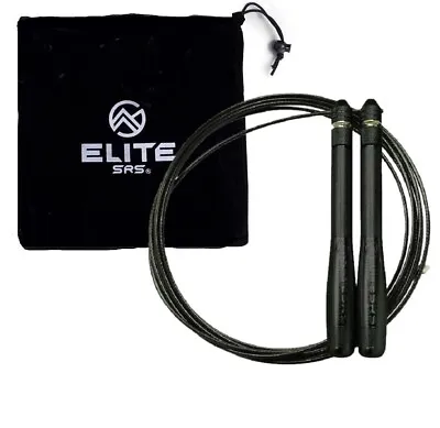 Elite SRS Bullet Comp Premium Jump Rope With Aluminum Handles Adjustable Robe • $39.50
