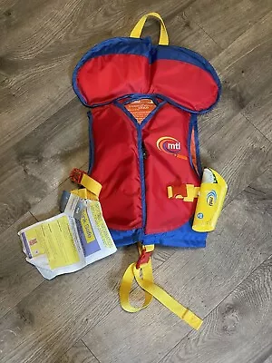 MTI Child's Life Jacket PFD With Collar 30-50LBS NEW NWT • $54