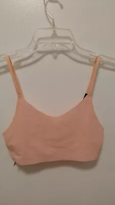 Victoria's Secret M Very Sexy Lace Back Unlined Scoop Neck Bralette  Melon NWT • $14.99