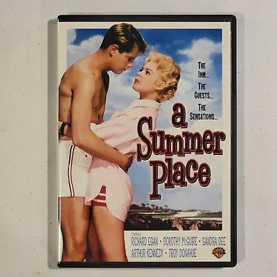 A Summer Place DVD 1959 Sandra Dee Troy Donahue CLASSICAL ROMANCE RARE OOP NR • $10.99