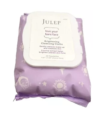 Julep Love Your Bare Face Brightening Cleansing Makeup Remover 30 Wipes New • $8.99
