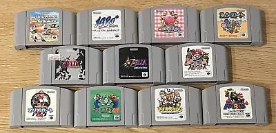 N64 Nintendo 11 Lot Of Games Zelda Super Mario Golf Story Cart Yoshi Kirby 1080 • $92.93