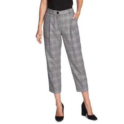 VINCE CAMUTO NEW Women's Glen Plaid Textured Cropped Pants TEDO • $7.99