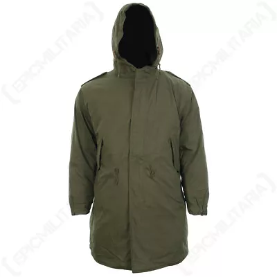£126.95 • Buy US M51 Parka With Liner - Winter Cold Weather Coat Removable Liner Fishtail New