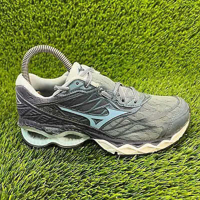 Mizuno Wave Creation 20 Womens Size 6 Blue Running Shoes Sneakers J1GD190125 • $39.99