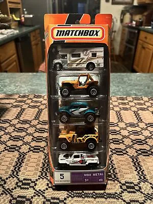 2008 Matchbox MBX Metal 5 Pack Gift Set Coffret #11 Ready For Action N9645 • $13