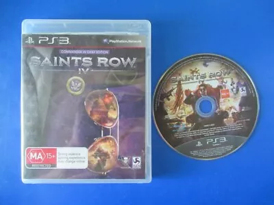 Saints Row IV - Sony PS3 PlayStation Three Games PAL • $10.80