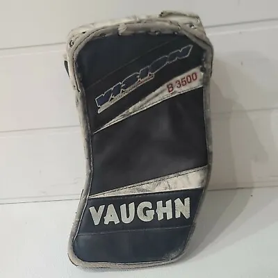 Vaughn Vision B3500 Blocker Bioflex Regular Fit Glove Vintage Hockey Goalie USA • $80