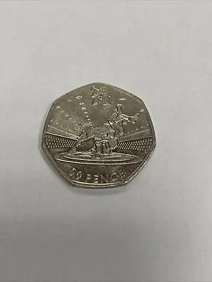 2012 Olympics 50p 2011 Wrestling Fifty Pence CIRCULATED #1 • £12.99