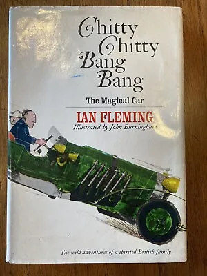 Chitty Chitty Bang Bang Ian Fleming 1964 American 1st Ed John Burningham Illus • $22