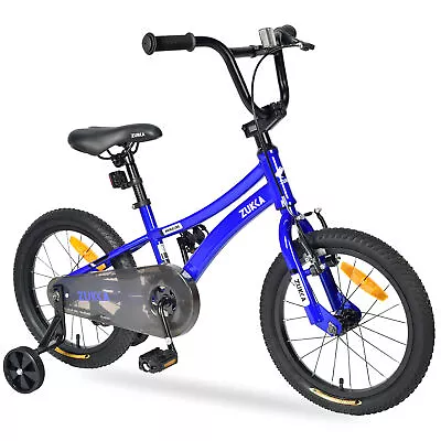 ZUKKA 16  Kids Bike Bicycle With Training Wheels For Age 4-7 Or 41-45  Tall • $135.12