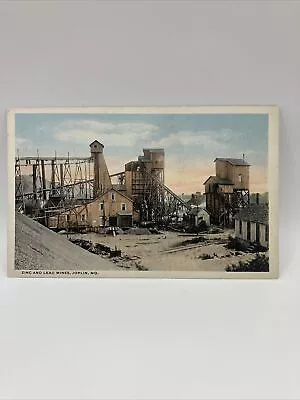 Vintage Postcard Zinc And Lead Mines Joplin Missouri MO • $2.99