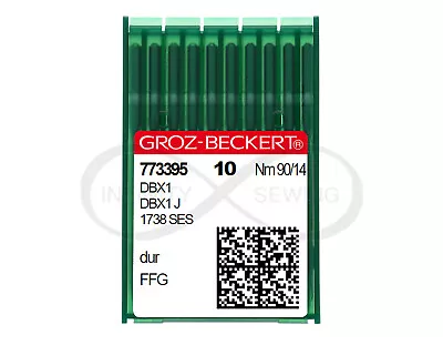 Juki DDL-555 Sewing Machine Needles Groz Beckert 16x231 DBx1 (Ball Point) • $12.38