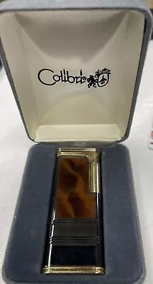 Vintage Colibri Tortoise Flip Top Butane Lighter Unfired In Box C991 • $85.64