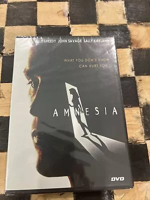Amnesia DVD Movie Slim Case  New  Sealed Steeo Sound Rated R 88 Mins Full Frame • $9.99