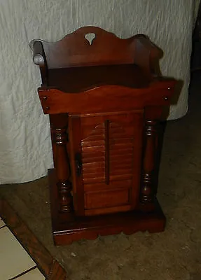 Mid Century Cherry Nightstand / Washstand  (NS20) • $359.10