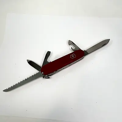 Vintage Victorinox Swiss Army Officer Suisse Folding Pocket Knife Multi Tool • $25.19