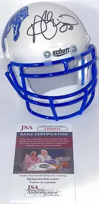 Deangelo Williams Signed Autographed Memphis Tigers Chrome Mini Helmet JSA COA • $149.99