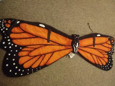 Adventure Planet Monarch Butterfly Wings Plush Kids Halloween Costume 49  • $44.99