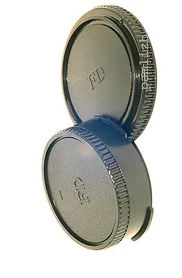 Canon FD Mount 35mm Film Camera  Body & Rear Lens Cap Repacement Set • £2.99