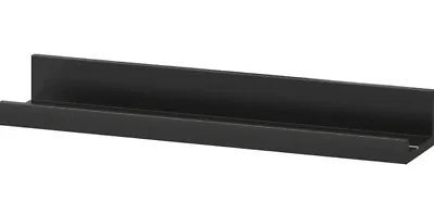 IKEA Mosslanda Picture Ledge Black Shelf Floating  55 Cm • £6