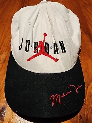 VINTAGE Nike Air Jordan Hat ADJUSTABLE Air Jordan 7 OG 90s Chicago Bulls RARE • $150