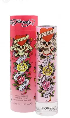 Ed Hardy 100mls Edp Spray For Her New Boxed Sealed Free P&p  • £35.99