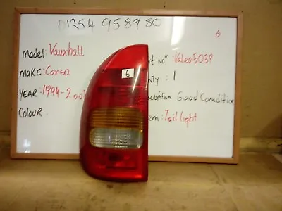 1994-2001 Vauxhall Corsa B Passenger Side Rear Lamp • £18.50