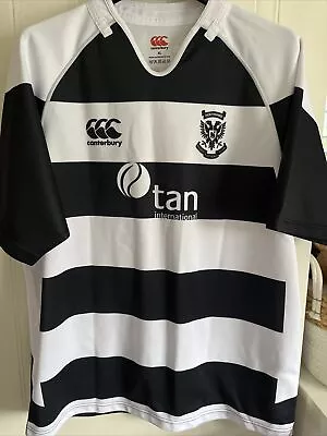 Perthshire RFC Rugby Top Strip Canterbury Size XL Number 13 • £20